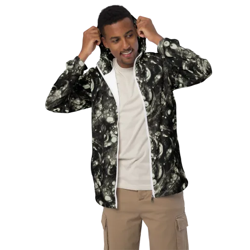 Lunar Molten on a Men's Windbreaker