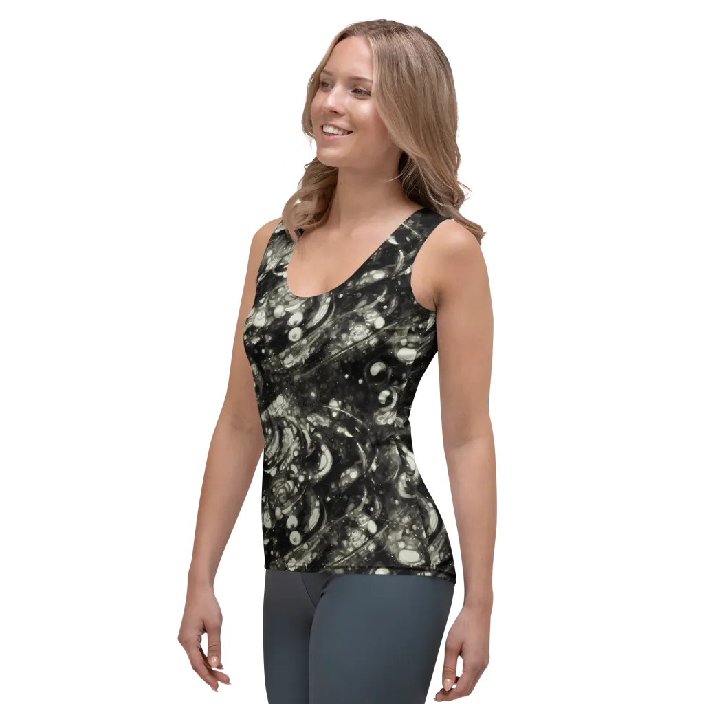 Lunar Molten on Women's Tank Top — Left Front