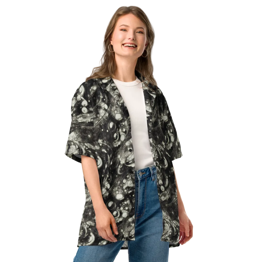 Lunar Molten on Button Shirt — Front