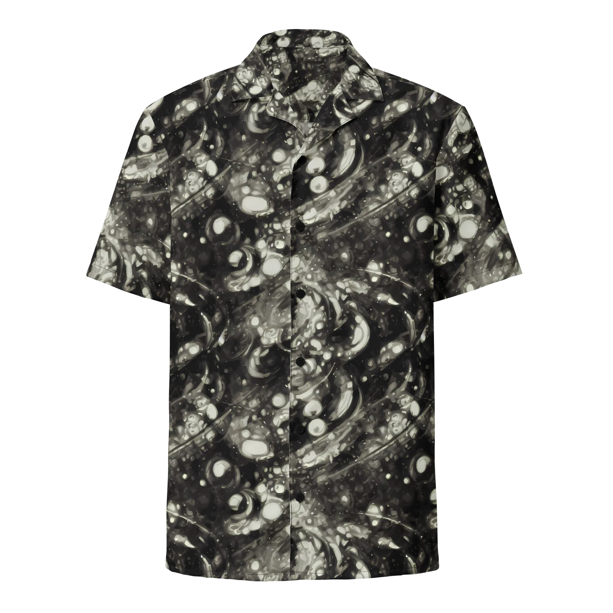 Lunar Molten on Button Shirt — Front