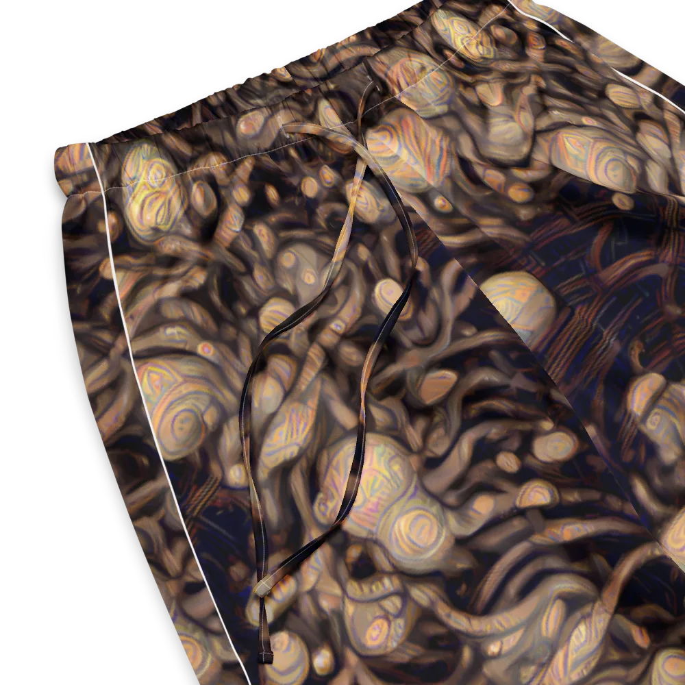 Midnight Tree Rings on Women's Pajama Pants — Product details
