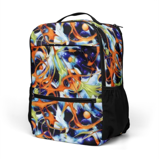 Astral Citrus on a Utility Backpack