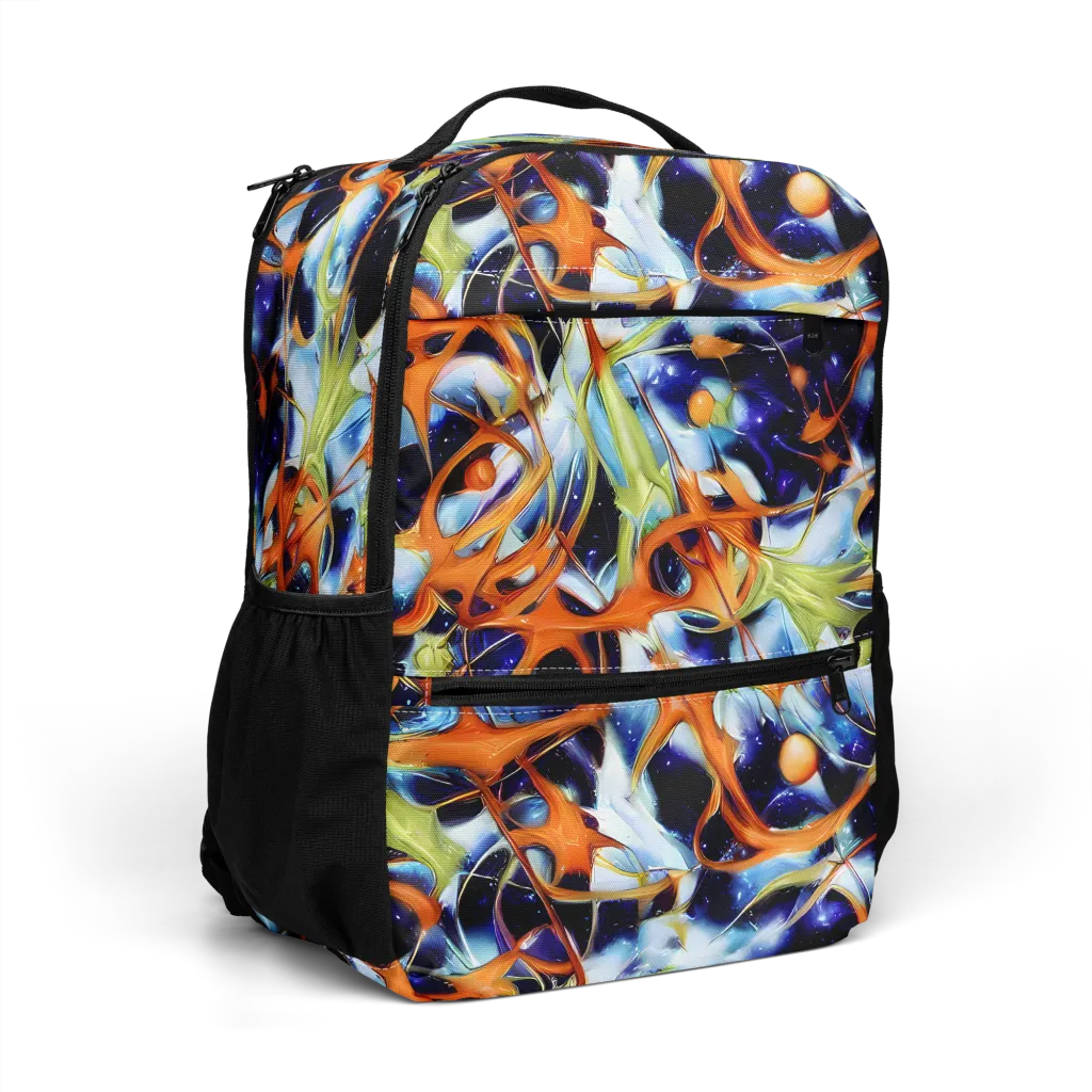 Astral Citrus on Utility Backpack — Right Front