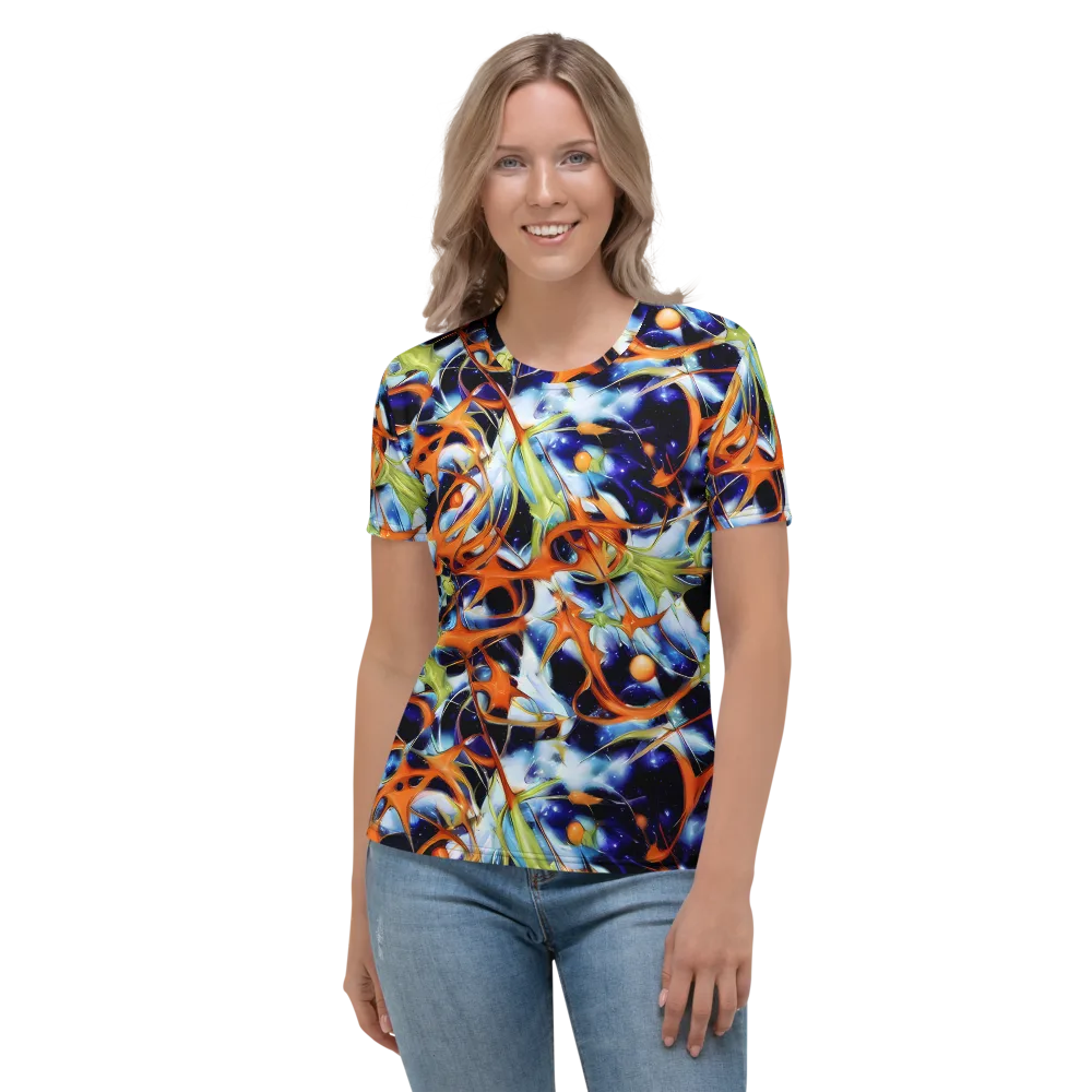 Astral Citrus on Women's Crew Neck T-Shirt — Front