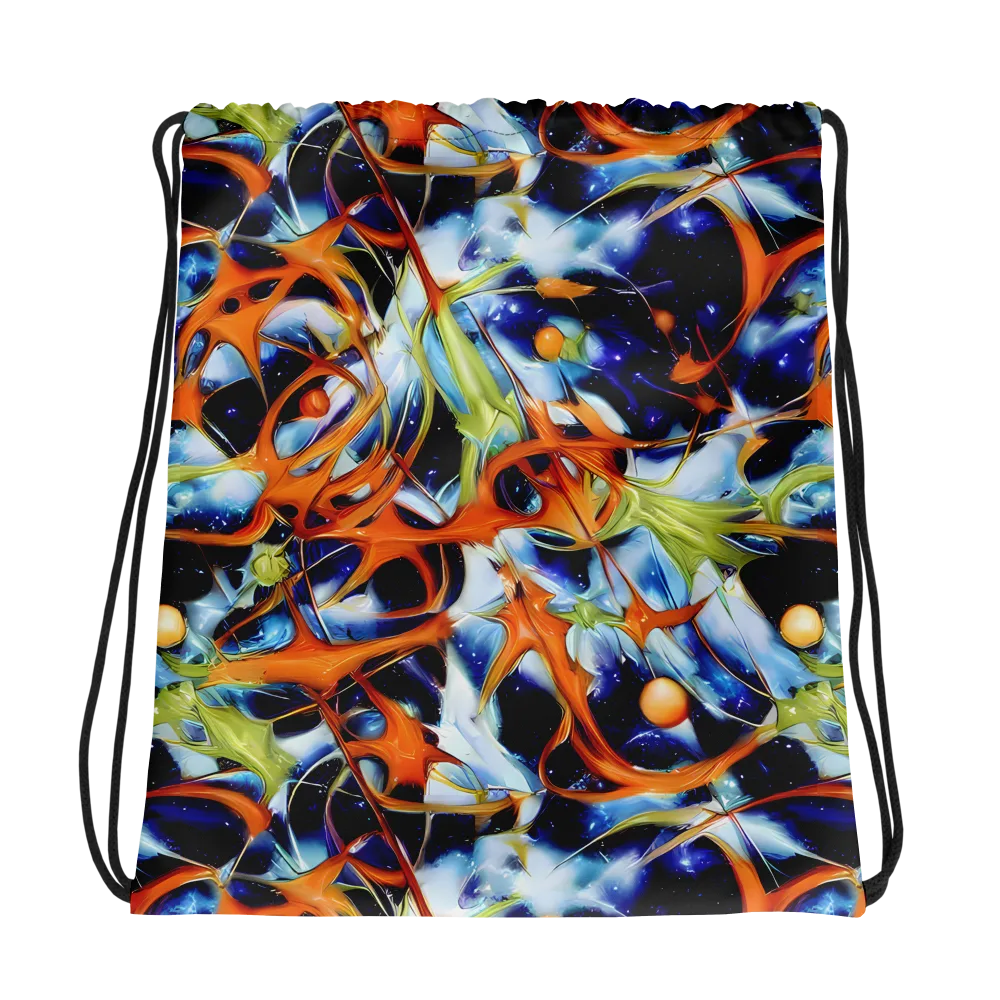 Astral Citrus on Drawstring Bag — Photo