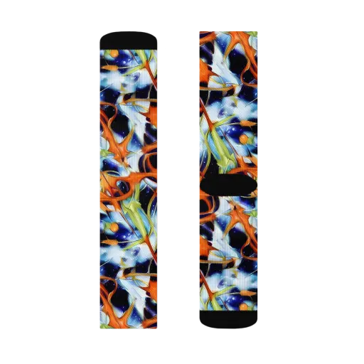 Astral Citrus on a Socks