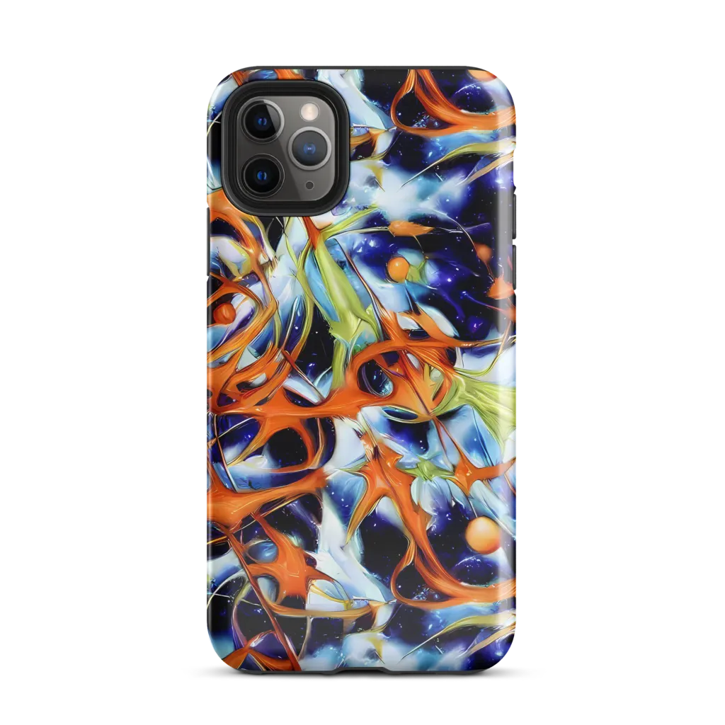 Astral Citrus on Tough Case for iPhone® — Front