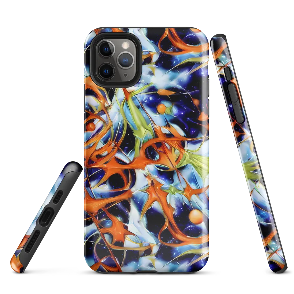 Astral Citrus on Tough Case for iPhone® — Front