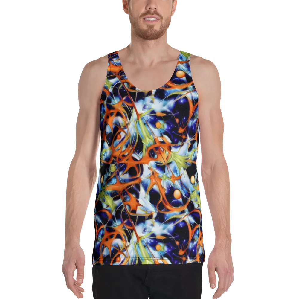 Astral Citrus on Men's Tank Top — Front