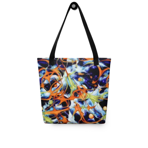 Astral Citrus on a Tote Bag