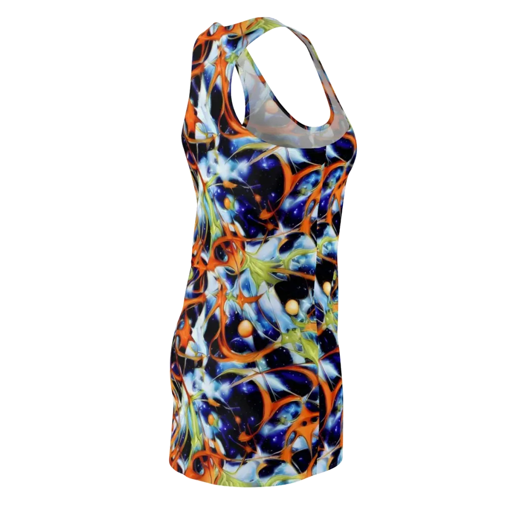Astral Citrus on Racerback Dress — Back Side