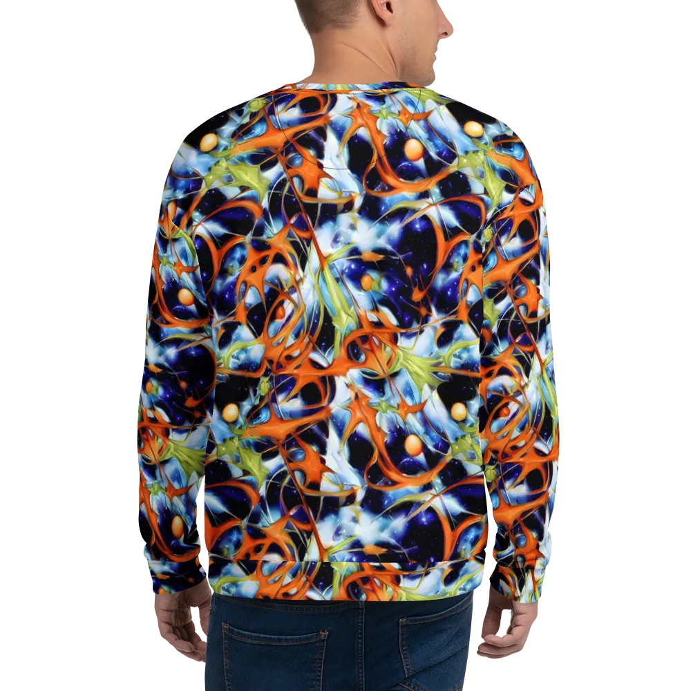 Astral Citrus on Sweatshirt — Back