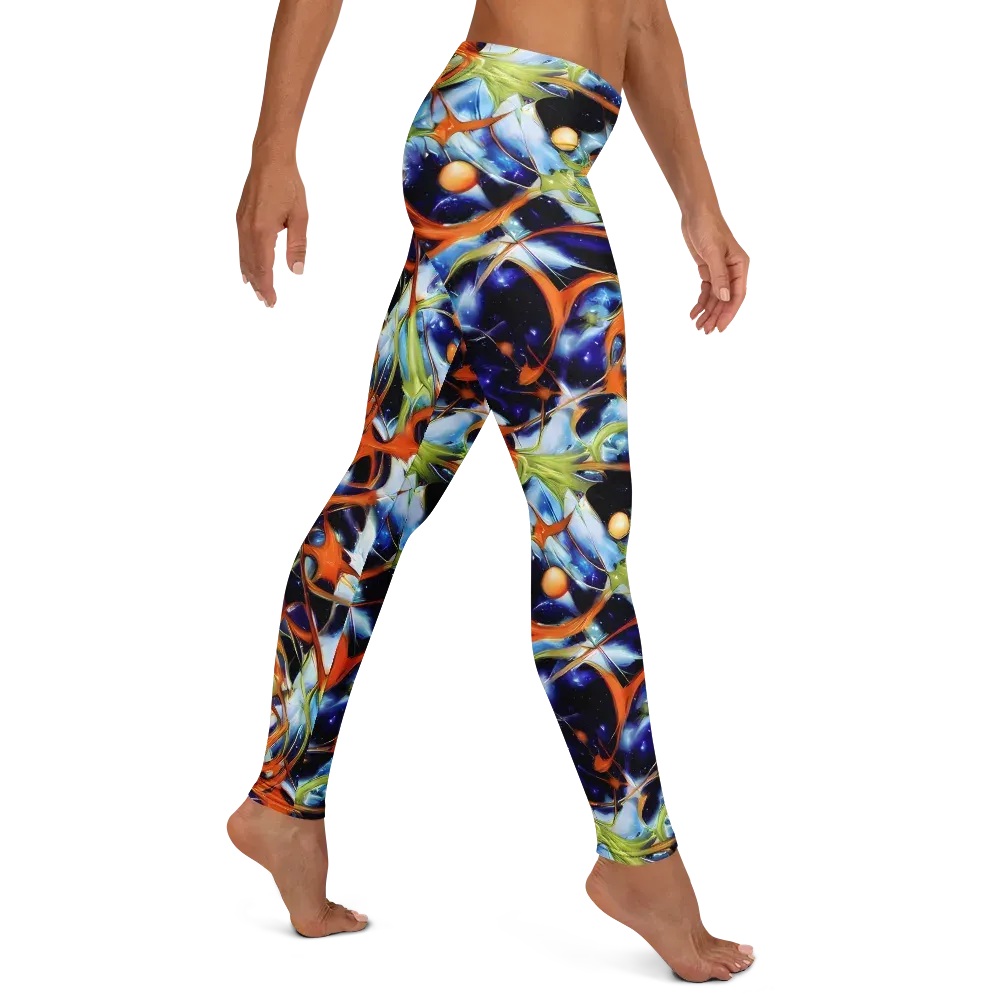 Astral Citrus on Leggings — Right