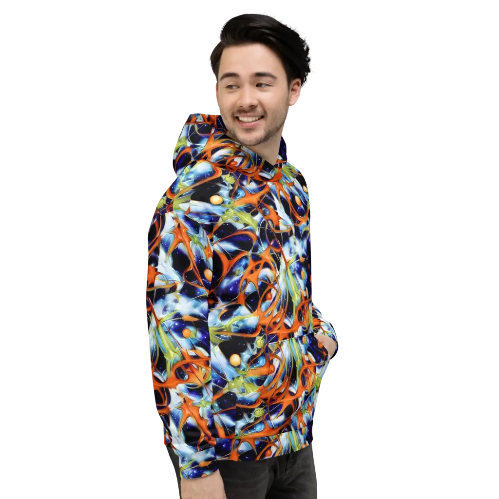 Astral Citrus on Hoodie — Right