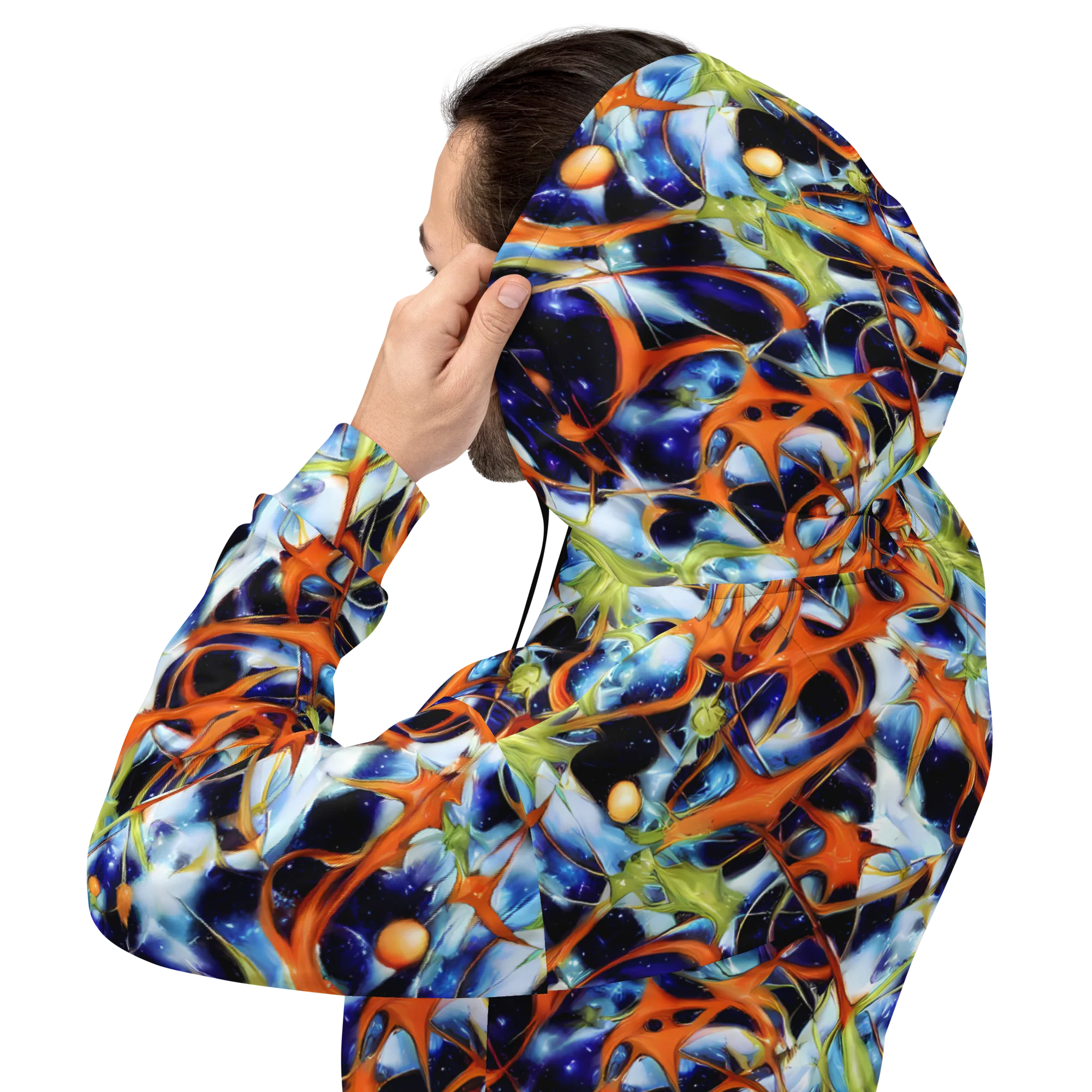 Astral Citrus on Hoodie — Back
