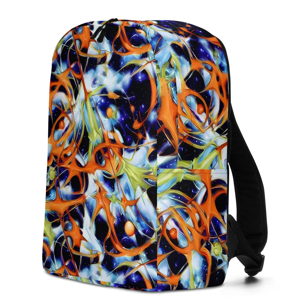 Astral Citrus on Minimalist Backpack — Left