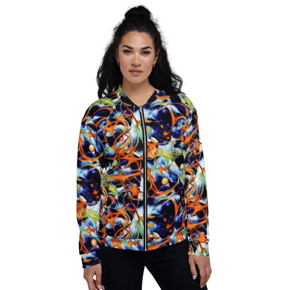 Astral Citrus on Bomber Jacket — Front