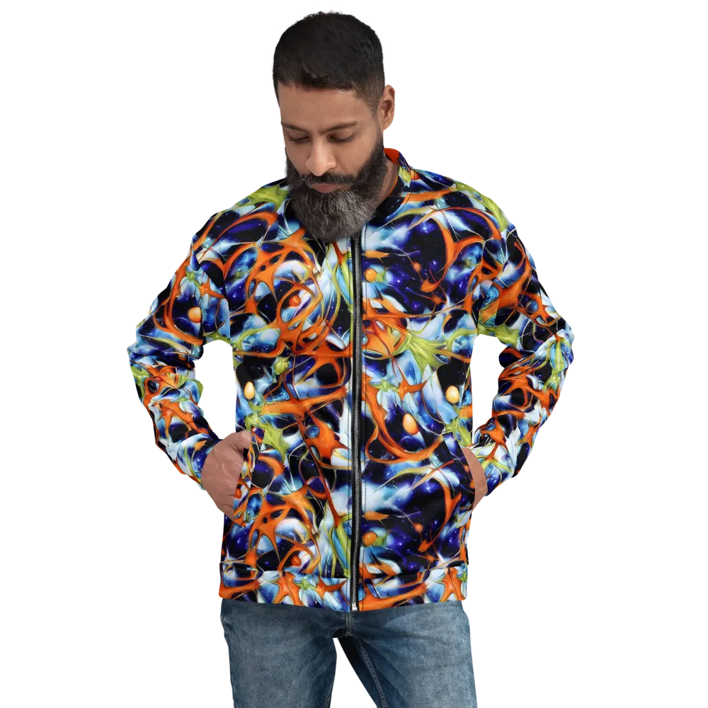 Astral Citrus on Bomber Jacket — Front