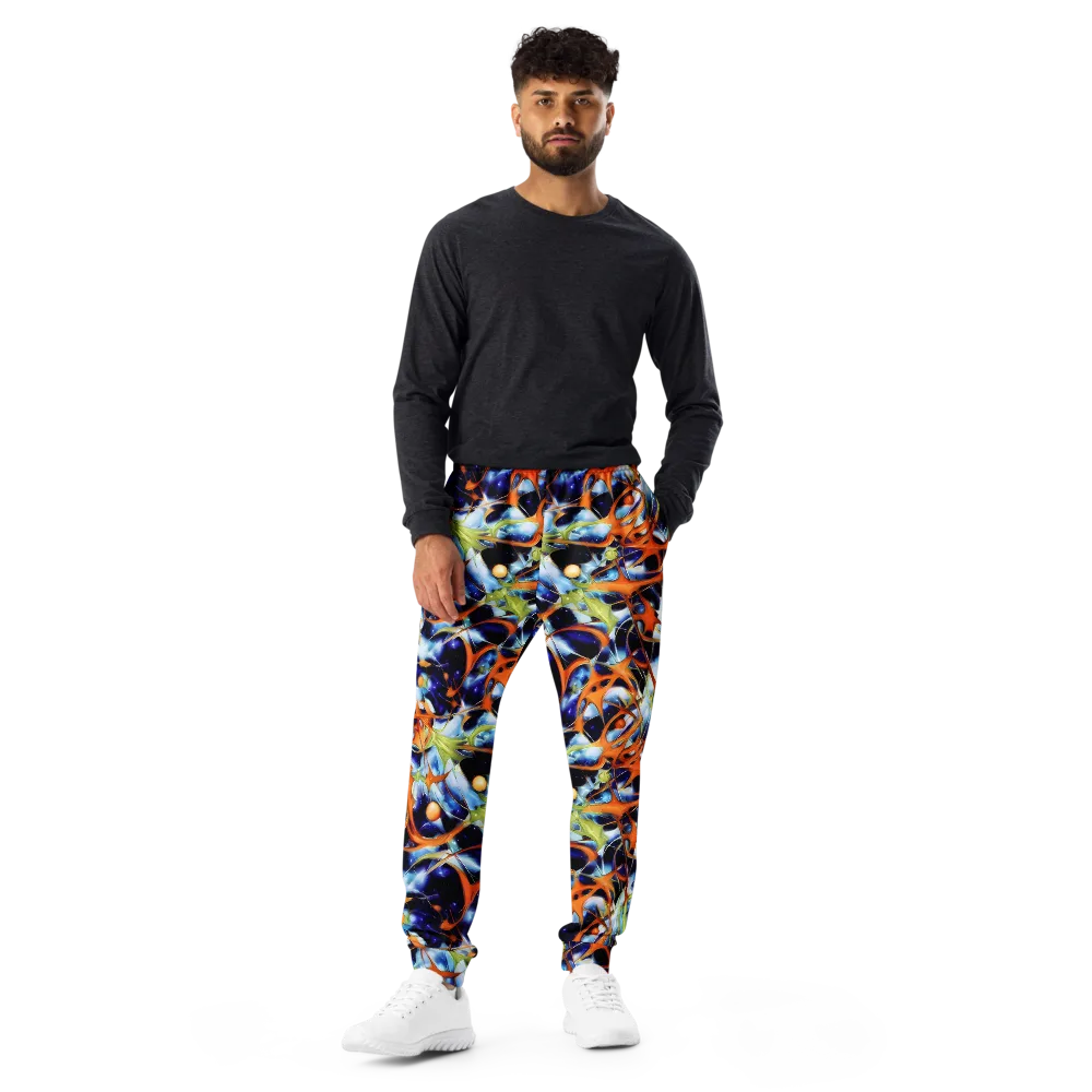 Astral Citrus on Men's Joggers — Front
