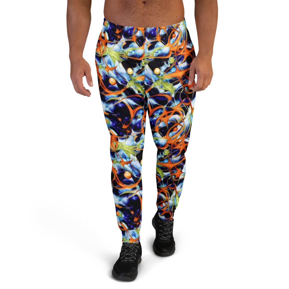 Astral Citrus on Men's Joggers — Front