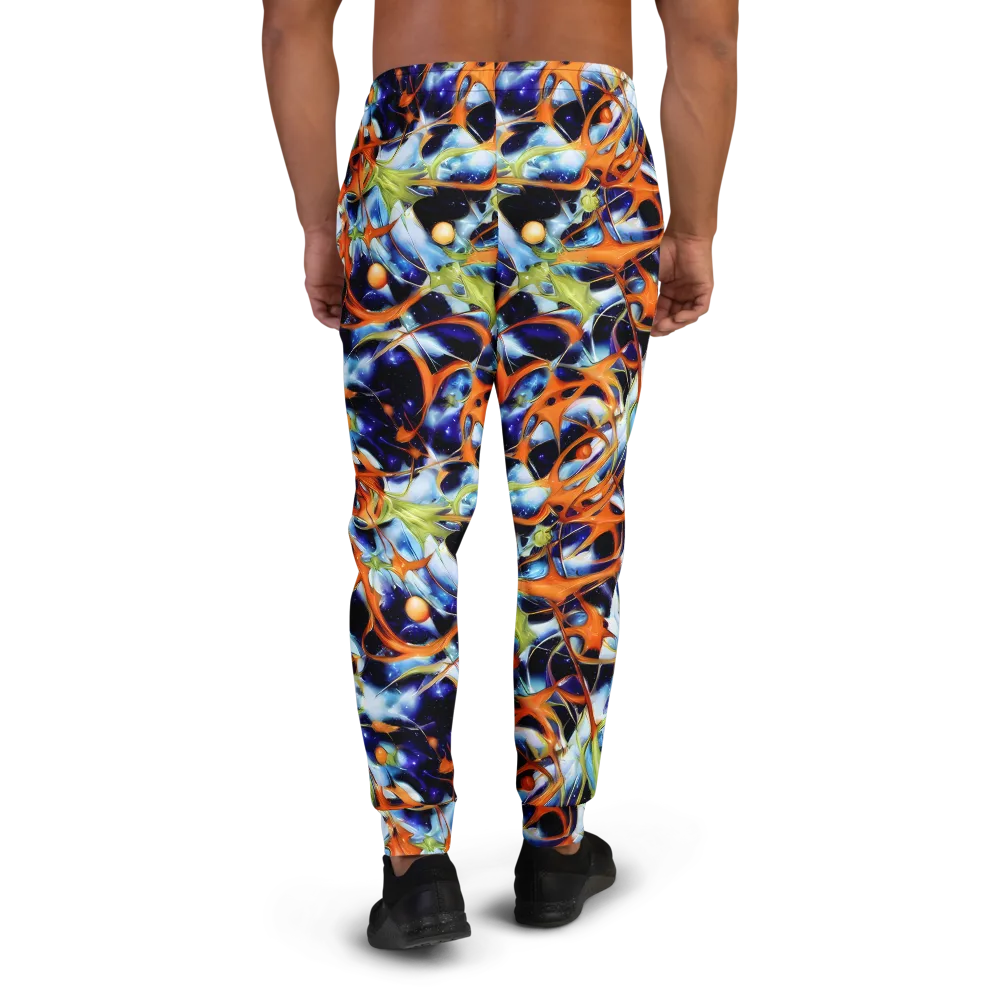 Astral Citrus on Men's Joggers — Back