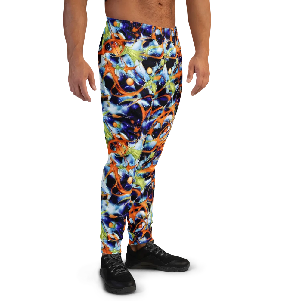 Astral Citrus on Men's Joggers — Right