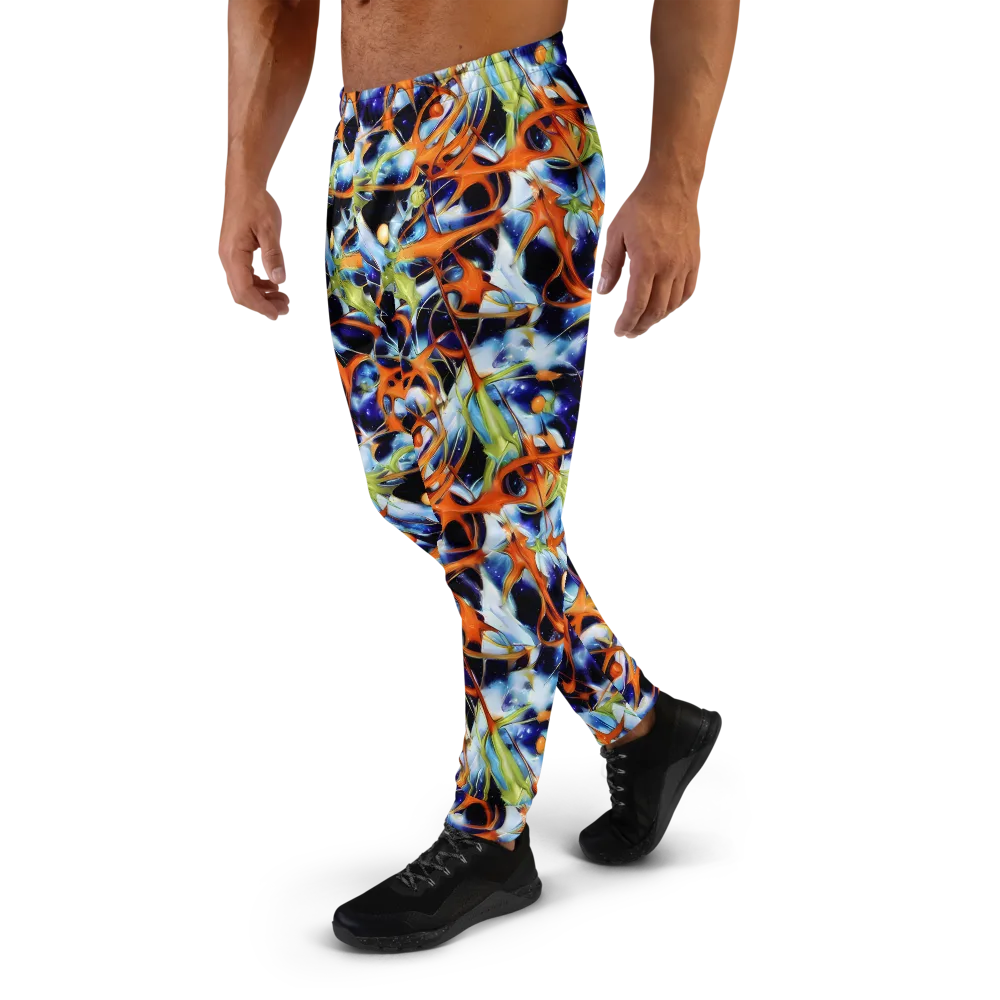 Astral Citrus on Men's Joggers — Left