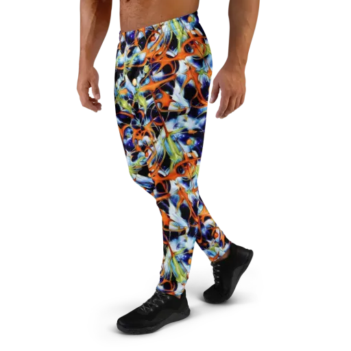 Astral Citrus on a Men's Joggers