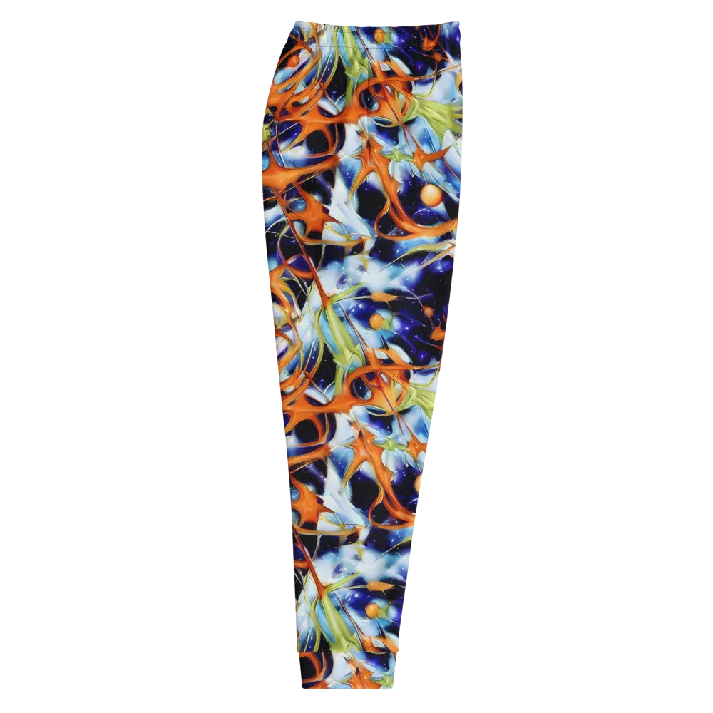Astral Citrus on Men's Joggers — Right
