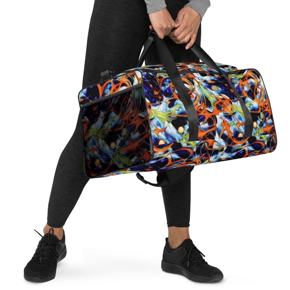 Astral Citrus on Duffle Bag — Right Front