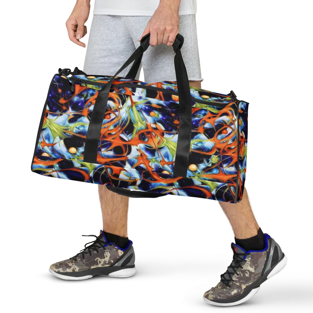 Astral Citrus on Duffle Bag — Front