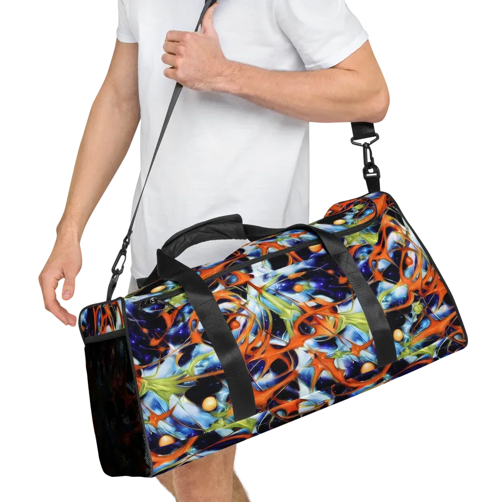 Astral Citrus on Duffle Bag — Right Front