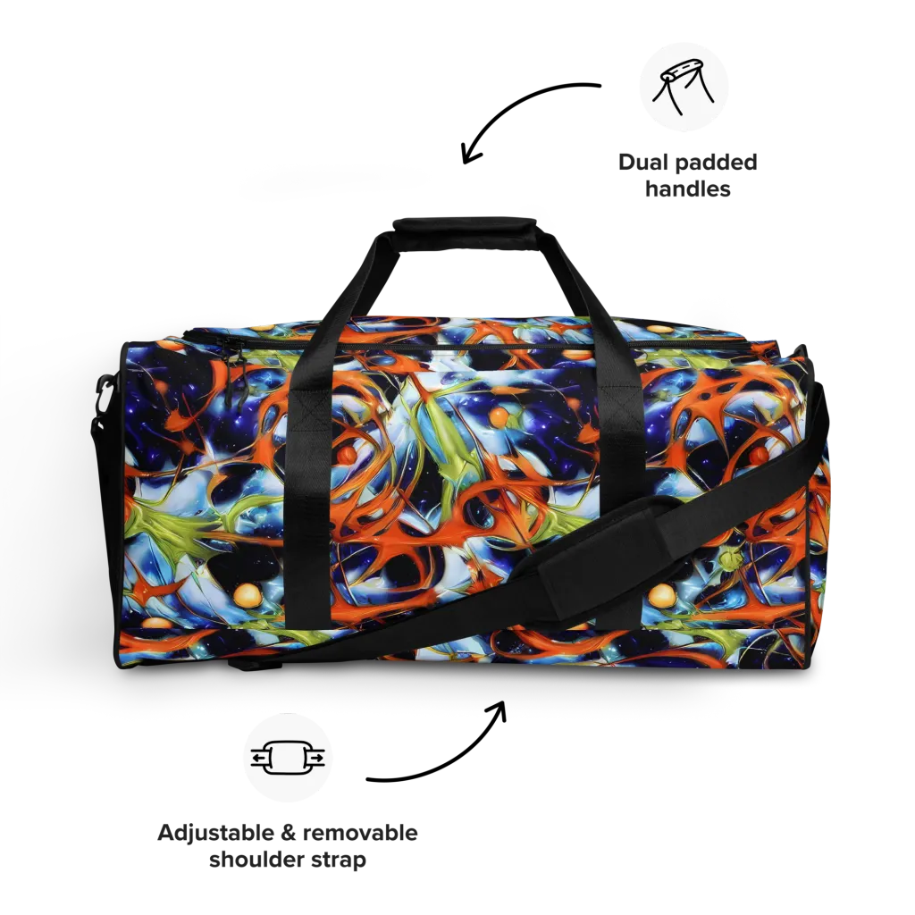 Astral Citrus on Duffle Bag — Front