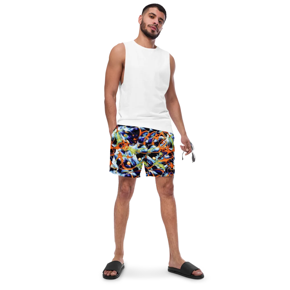 Astral Citrus on Swim Trunks — Front