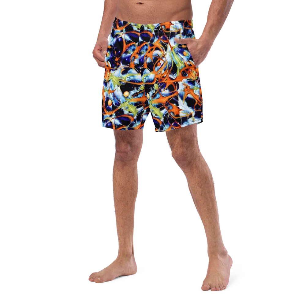 Astral Citrus on Swim Trunks — Left Front