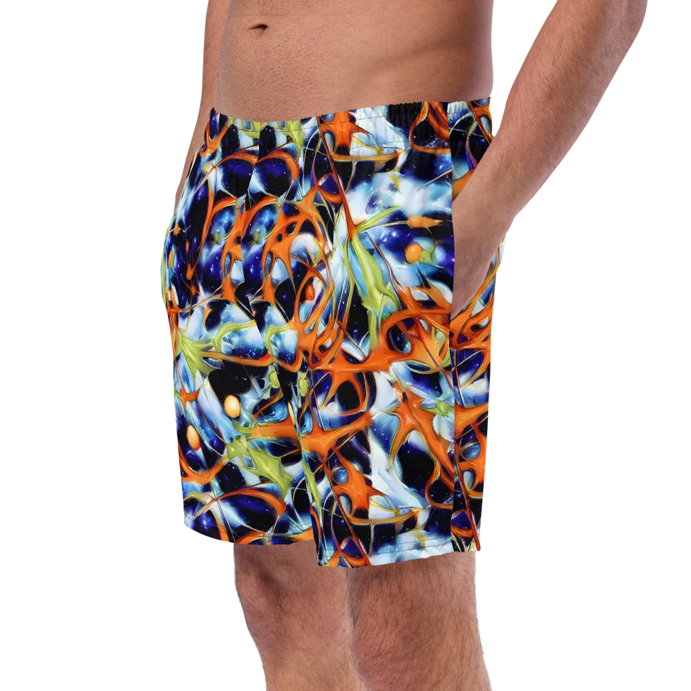 Astral Citrus on Swim Trunks — Left Front