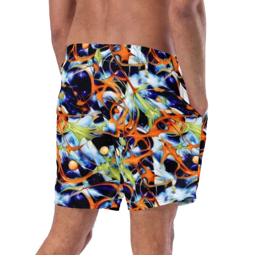 Astral Citrus on a Swim Trunks
