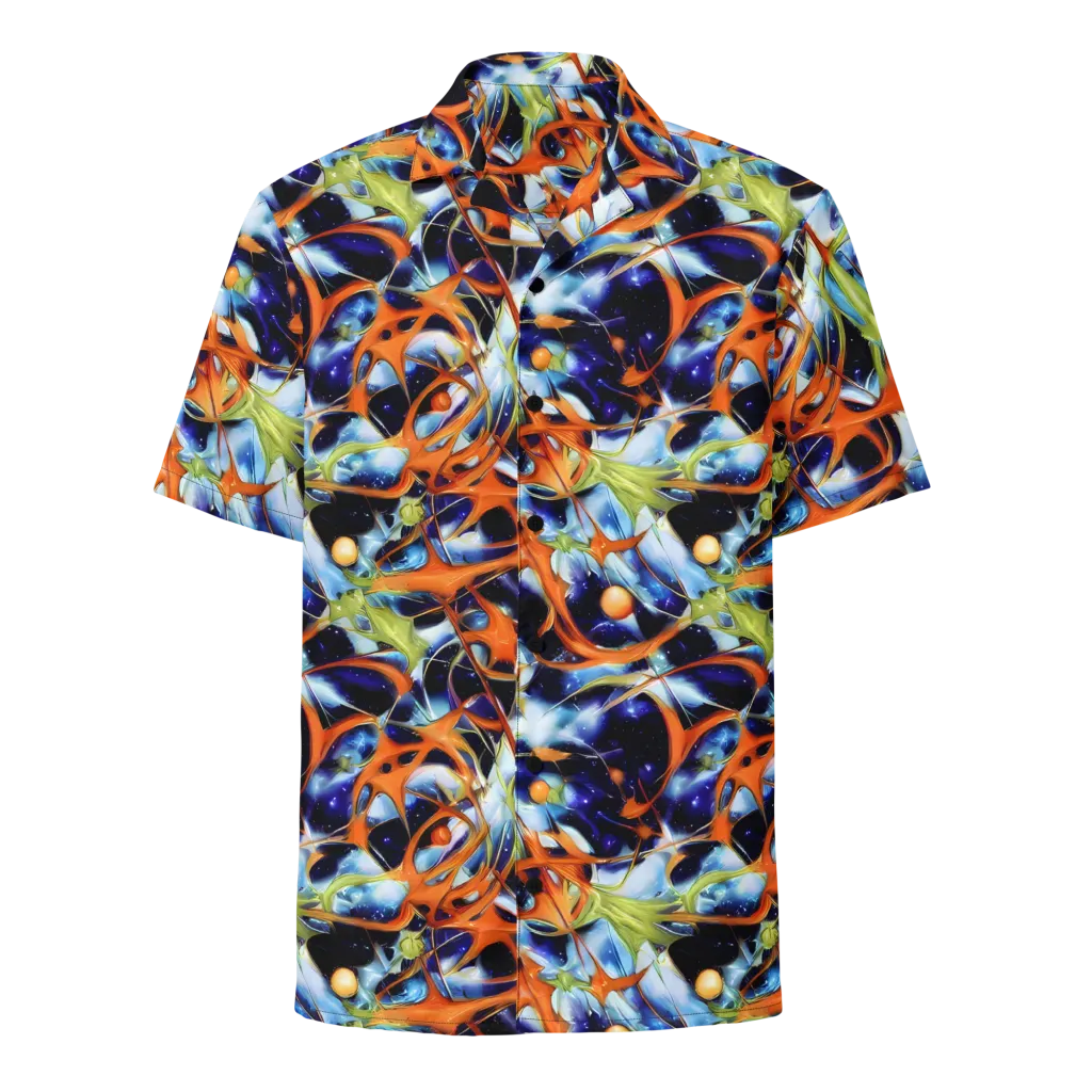 Astral Citrus on Button Shirt — Front