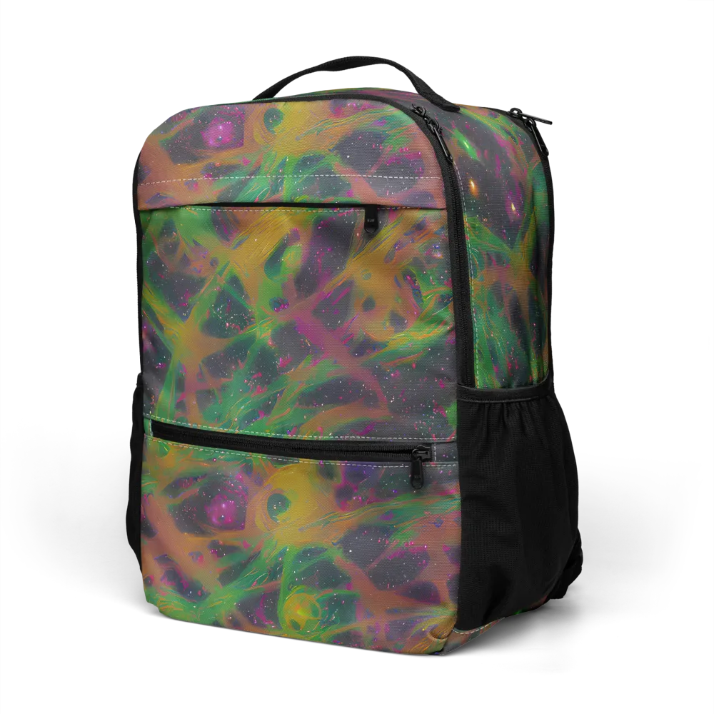 Starfall Reverie on Utility Backpack — Left Front
