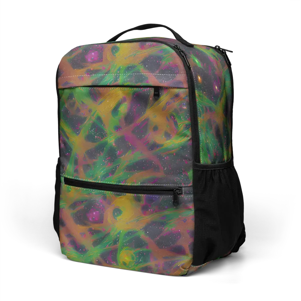 Starfall Reverie on Utility Backpack — Left Front