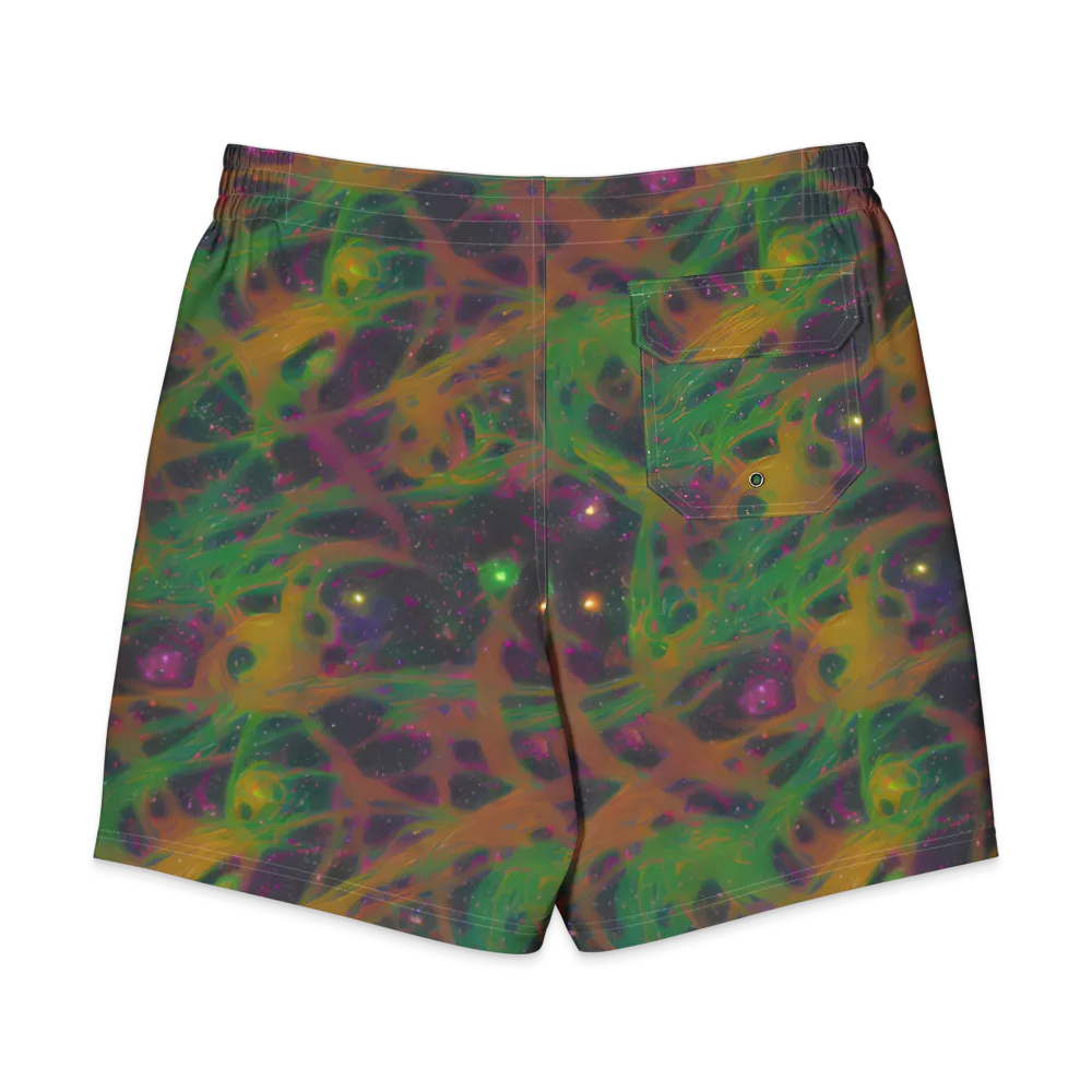 Starfall Reverie on Men's Board Shorts — Back