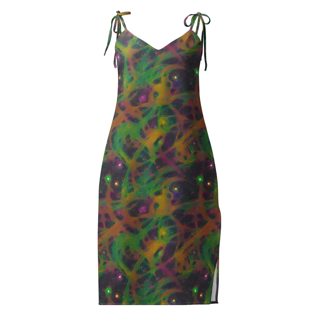 Starfall Reverie on Slip Dress — Front