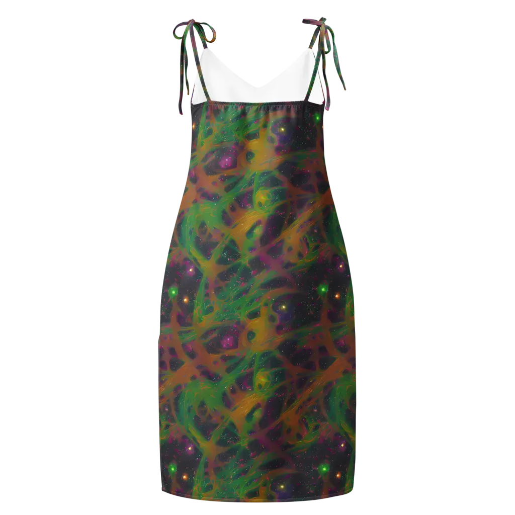 Starfall Reverie on Slip Dress — Back