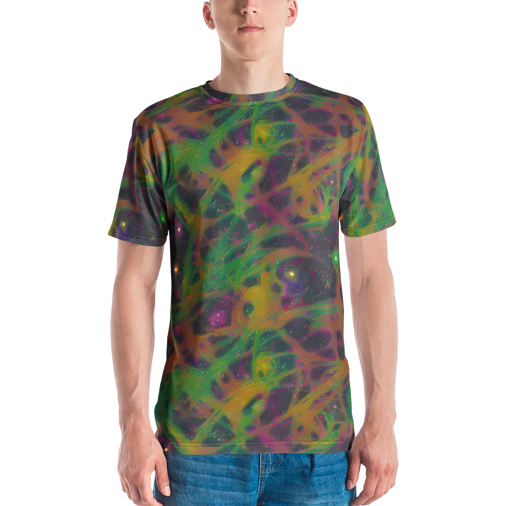 Starfall Reverie on Men's Crew Neck T-Shirt — Front