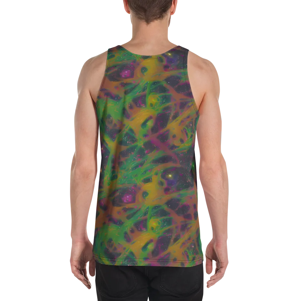 Starfall Reverie on Men's Tank Top — Back