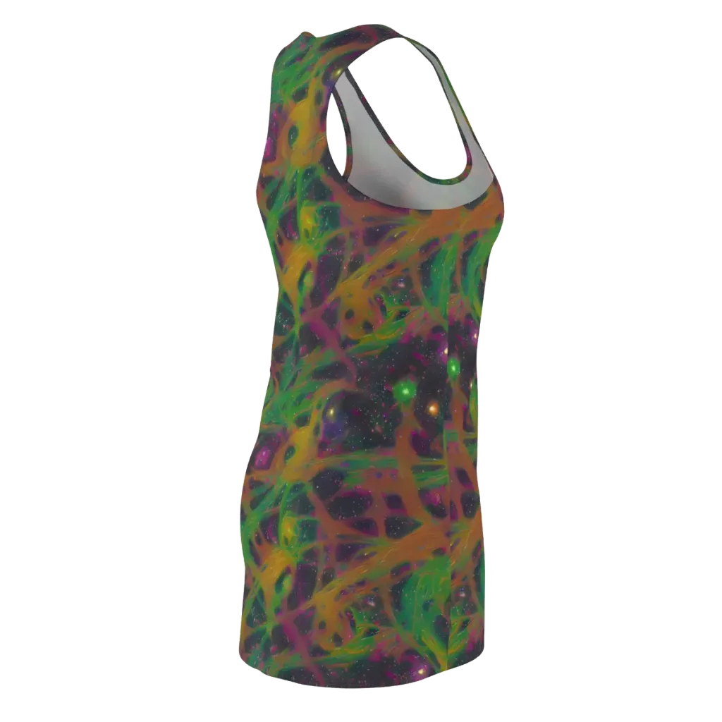 Starfall Reverie on Racerback Dress — Back Side