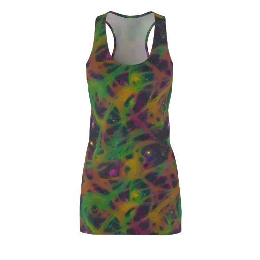 Starfall Reverie on a Racerback Dress