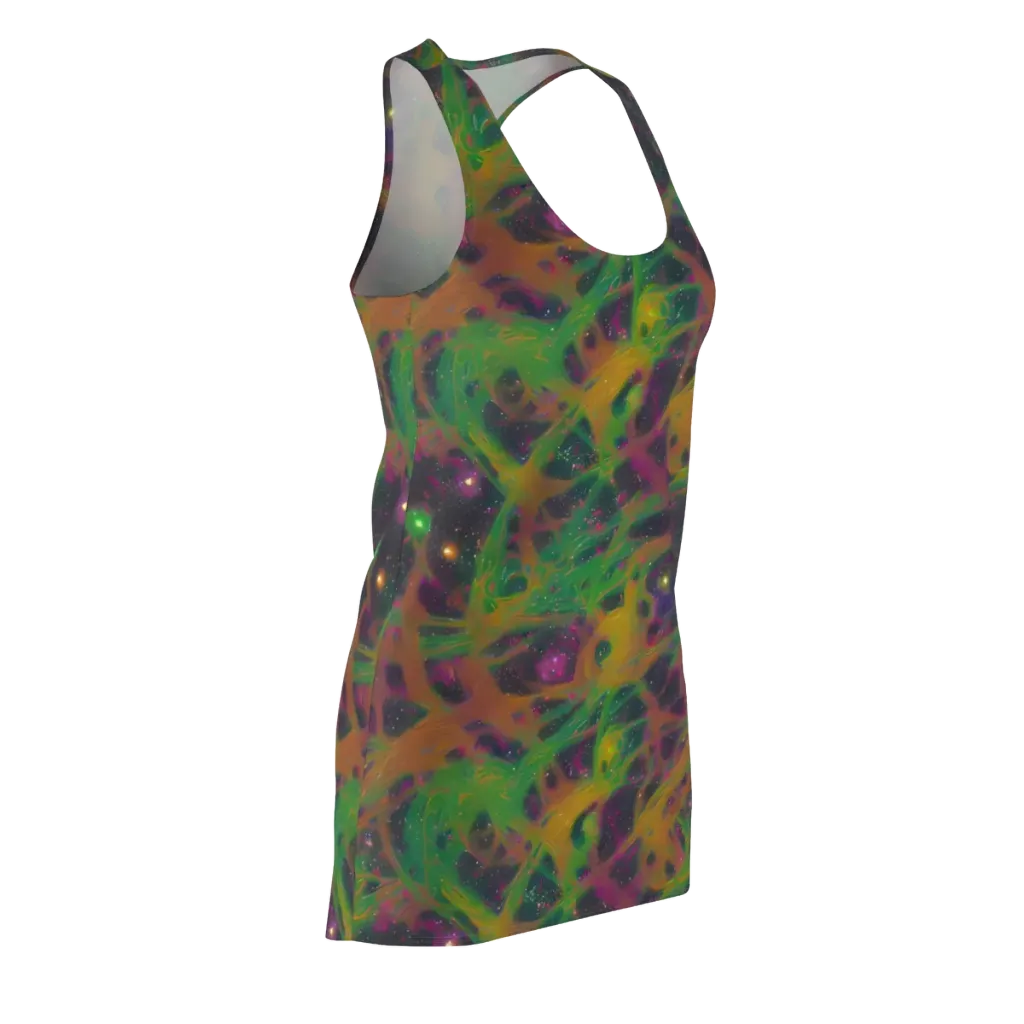 Starfall Reverie on Racerback Dress — Front Side
