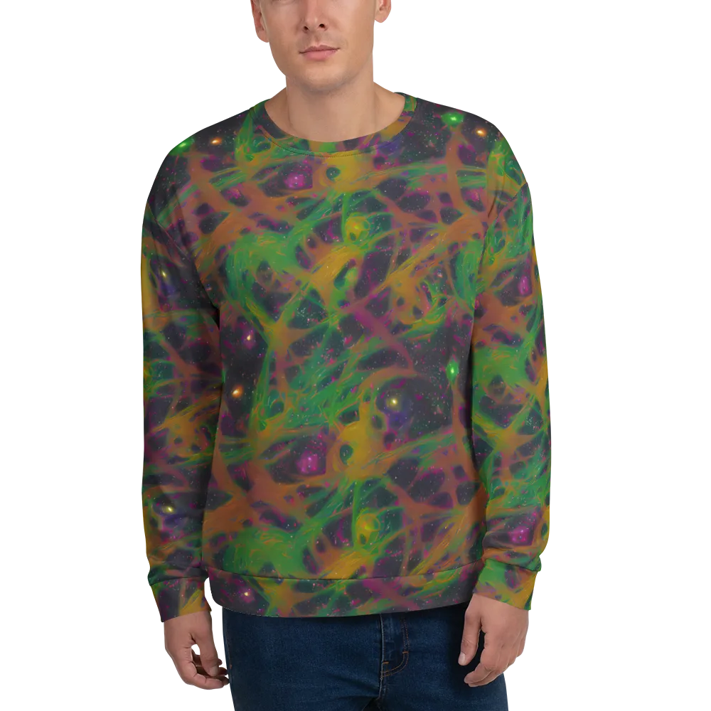 Starfall Reverie on Sweatshirt — Front