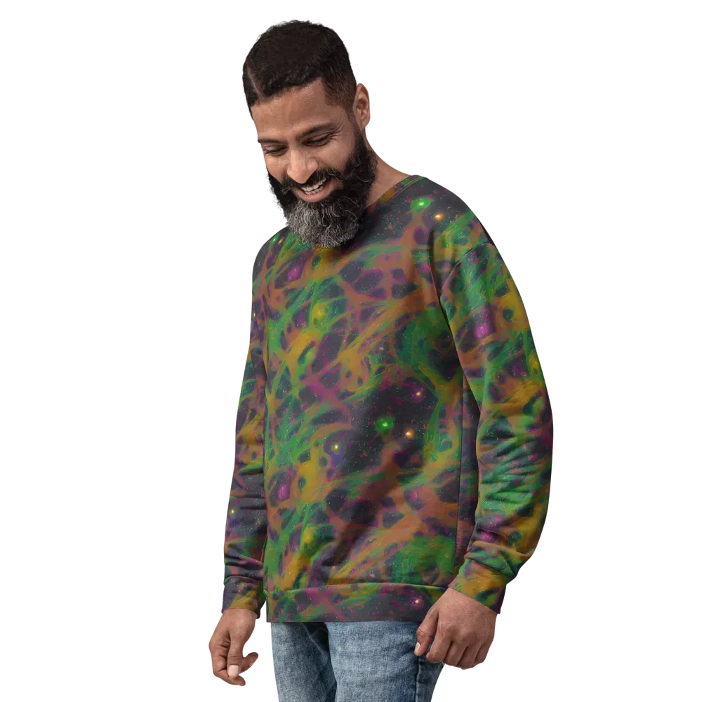 Starfall Reverie on Sweatshirt — Left Front